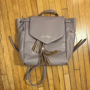 Women's White Elm Purple Backpack